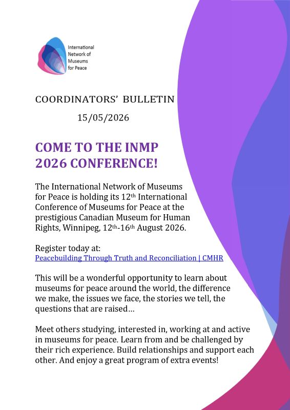 COME TO THE INMP 2026 CONFERENCE!